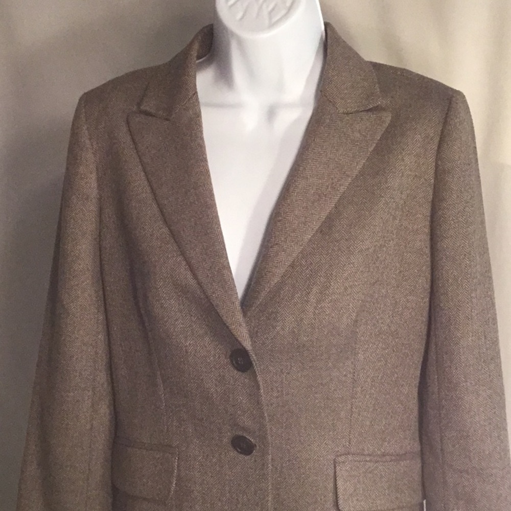 J. Crew Herringbone Jacket